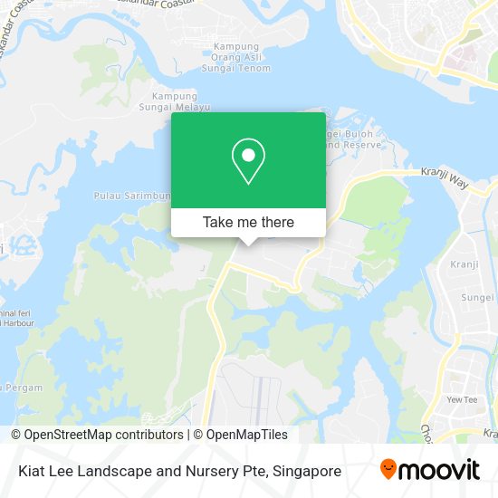 Kiat Lee Landscape and Nursery Pte map