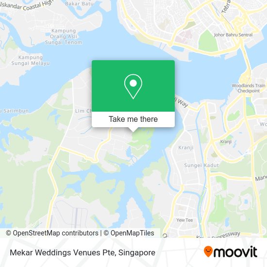Mekar Weddings Venues Pte map