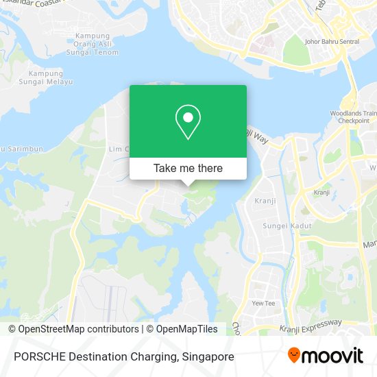 PORSCHE Destination Charging map