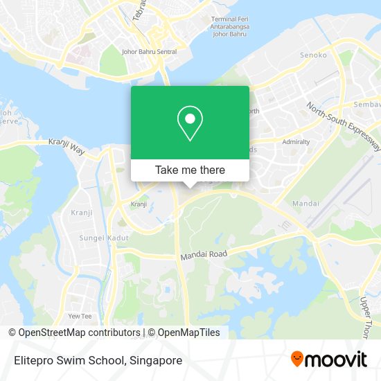Elitepro Swim School map