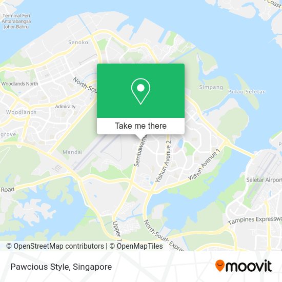 Pawcious Style map