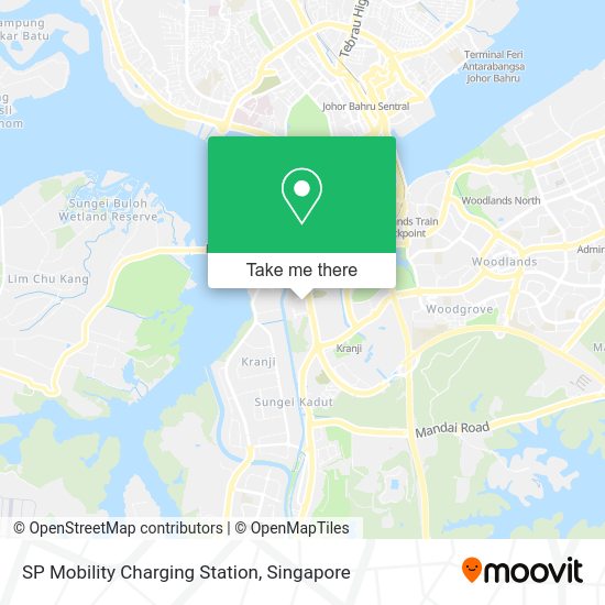 SP Mobility Charging Station map