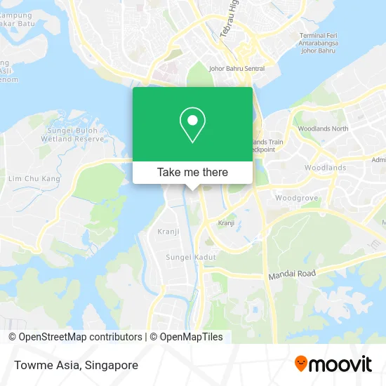 Towme Asia map