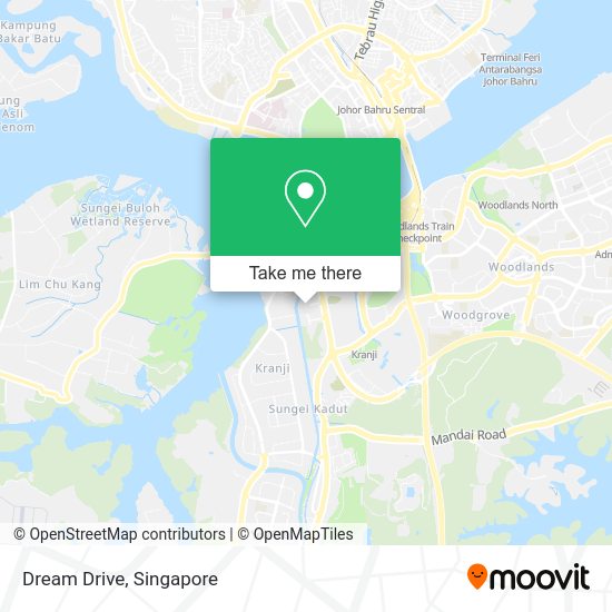 Dream Drive map