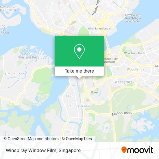 Winspiray Window Film map