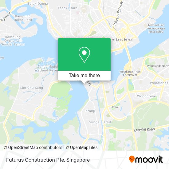 Futurus Construction Pte map