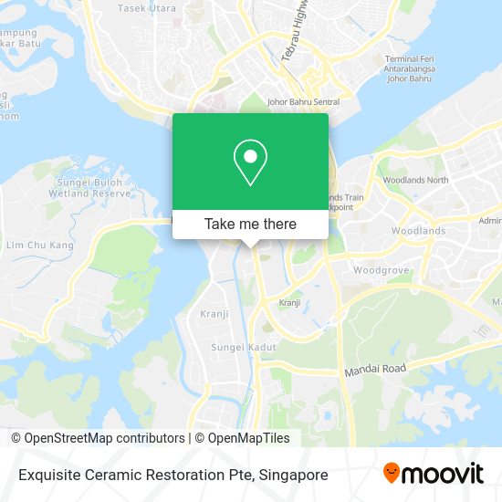 Exquisite Ceramic Restoration Pte map