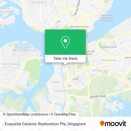 Exquisite Ceramic Restoration Pte map