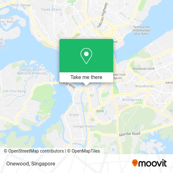 Onewood map