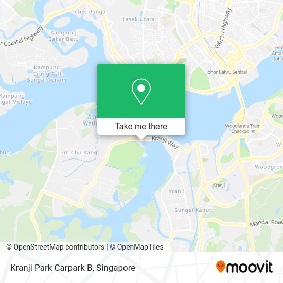 Kranji Park Carpark B map