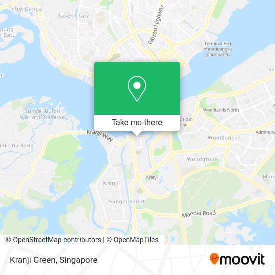Kranji Green map