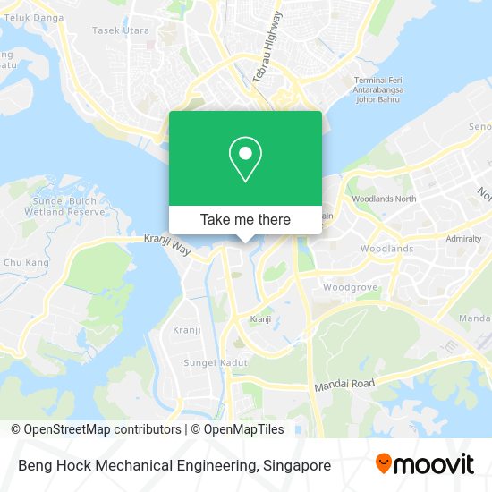 Beng Hock Mechanical Engineering map