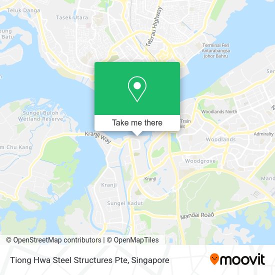 Tiong Hwa Steel Structures Pte map