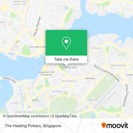 The Healing Potters map