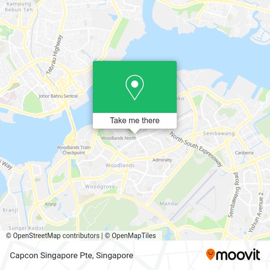 Capcon Singapore Pte map