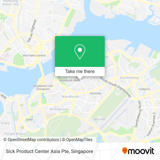 Sick Product Center Asia Pte map