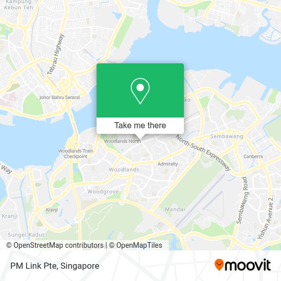 PM Link Pte map