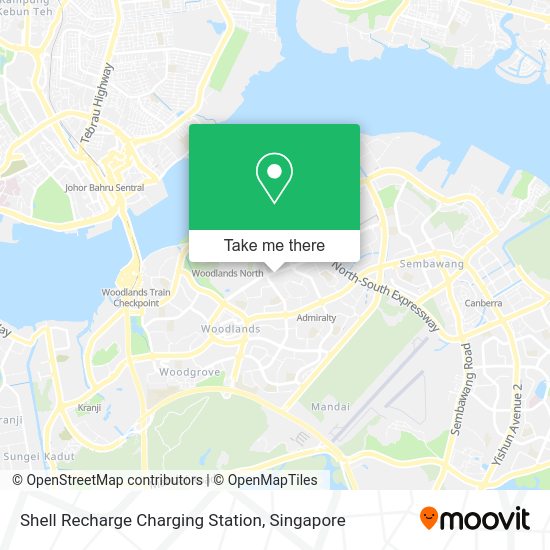 Shell Recharge Charging Station map