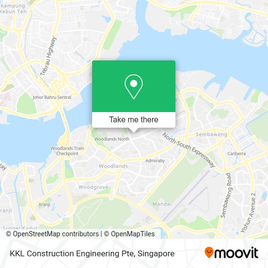 KKL Construction Engineering Pte map