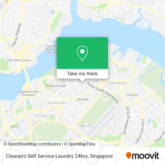 Cleanpro Self Service Laundry 24hrs map