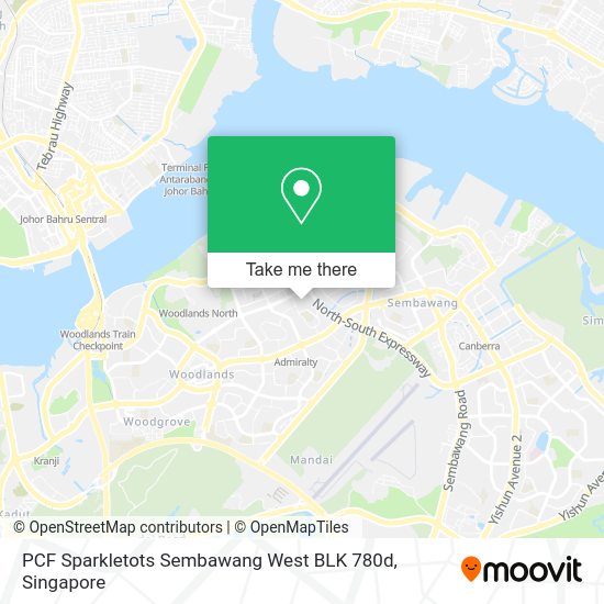 PCF Sparkletots Sembawang West BLK 780d map