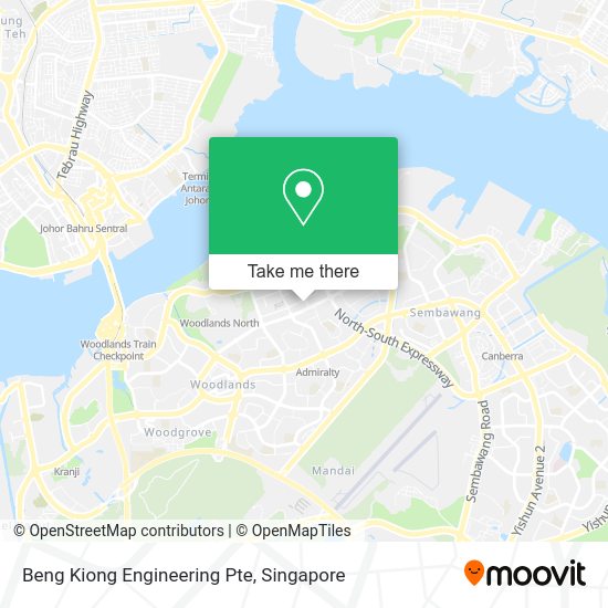Beng Kiong Engineering Pte map