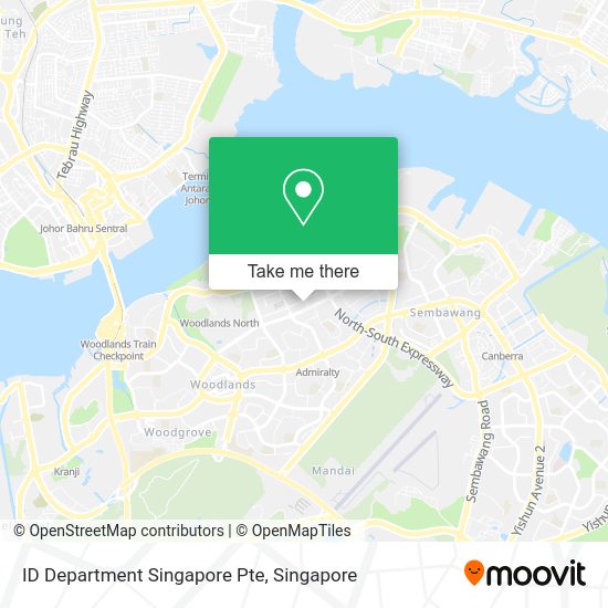 ID Department Singapore Pte map