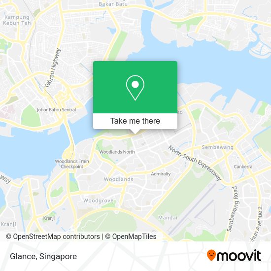Glance map