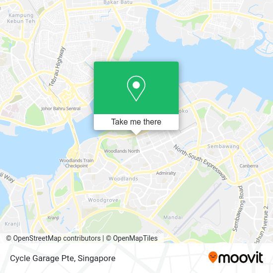 Cycle Garage Pte map
