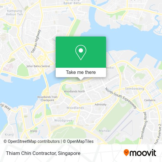 Thiam Chin Contractor map