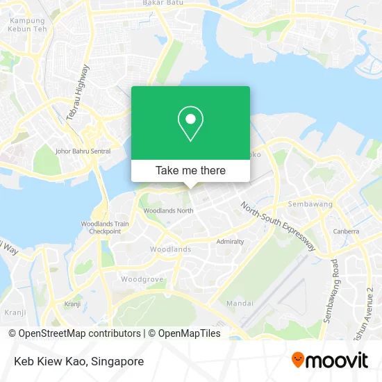 Keb Kiew Kao地图