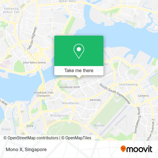 Mono X map