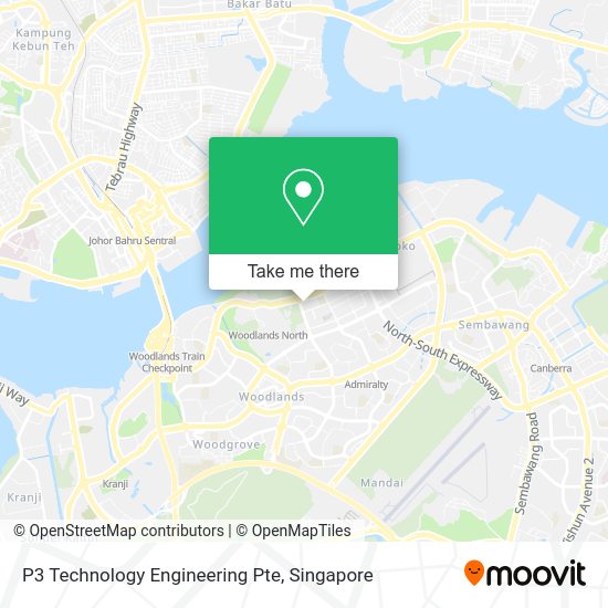 P3 Technology Engineering Pte map