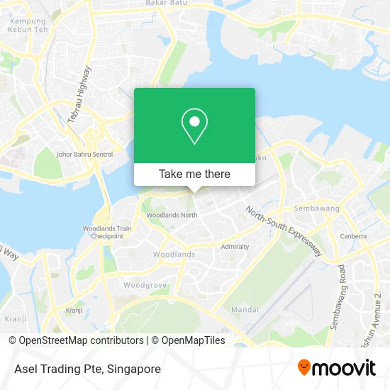 Asel Trading Pte map