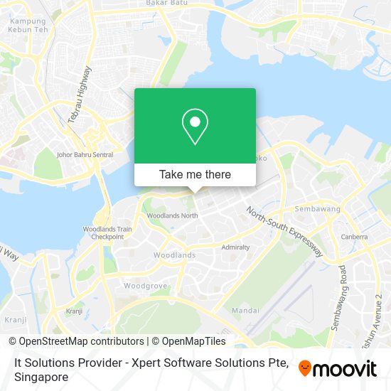 It Solutions Provider - Xpert Software Solutions Pte map