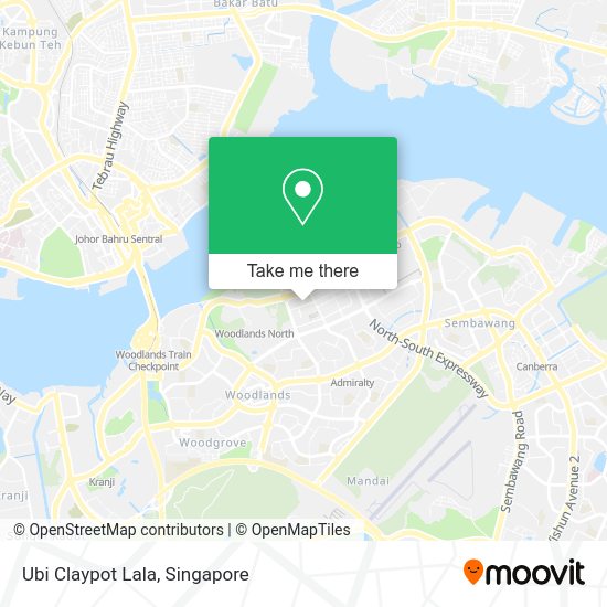 Ubi Claypot Lala map