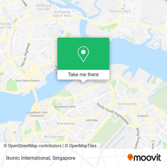 Ikonic International map