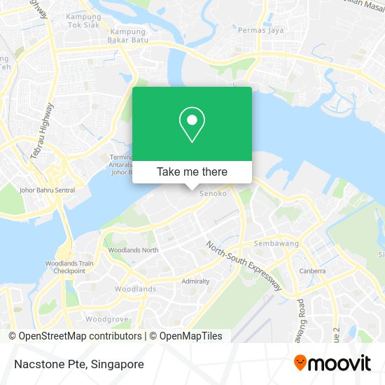 Nacstone Pte map