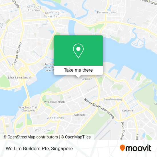 We Lim Builders Pte map