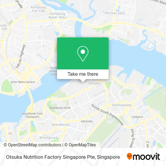 Otsuka Nutrition Factory Singapore Pte地图