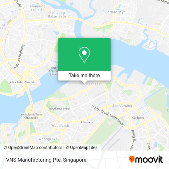 VNS Manufacturing Pte map