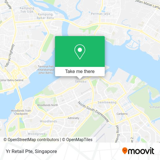 Yr Retail Pte map