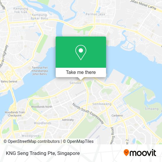 KNG Seng Trading Pte map