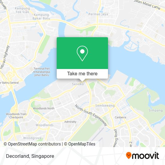 Decorland map