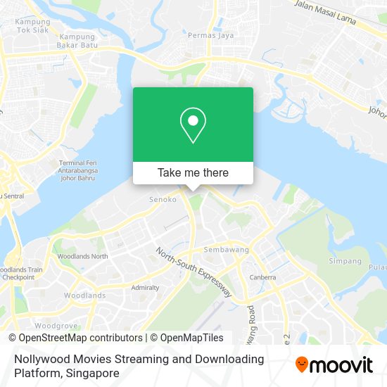 Nollywood Movies Streaming and Downloading Platform map