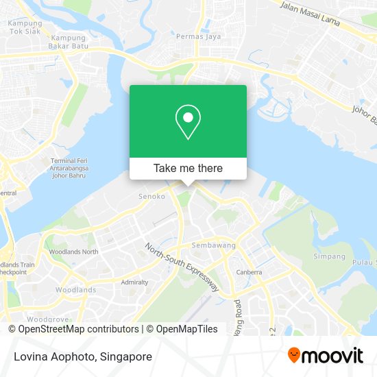 Lovina Aophoto map