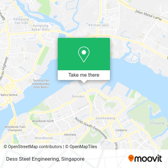 Dess Steel Engineering map