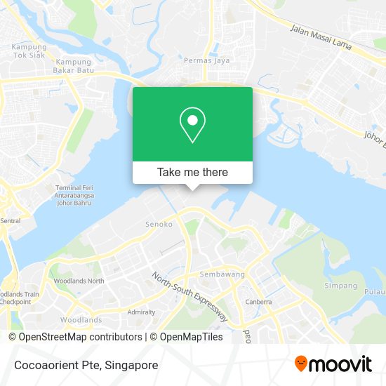 Cocoaorient Pte map