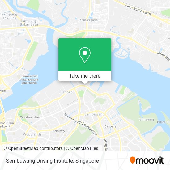 Sembawang Driving Institute map