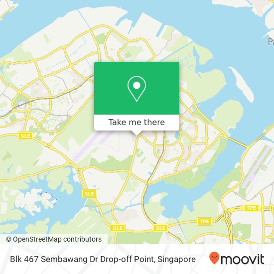 Blk 467 Sembawang Dr Drop-off Point map